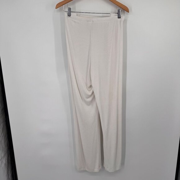 Chicos 4 Travelers White travel knit  Pants line pull on size 2x plus - Picture 7 of 12